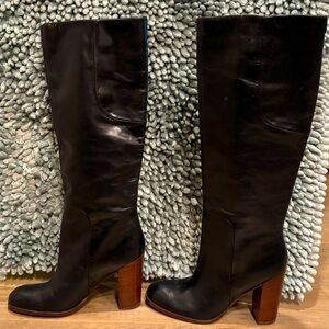 Ivanka Trump Leather knee high Boots